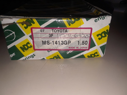 Conchas De Bancadas- Toyota 3f 060 Ndc Original Japan 45$