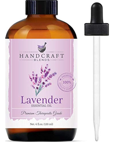 Aceite Esencial De Lavanda Artesanal - 100% Puro Y Natural -