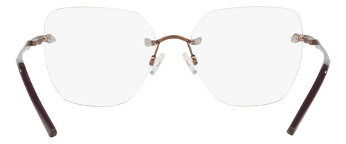 Armação Óculos De Grau Feminino Grazi Gz1028 M606 55 Cor Cobre