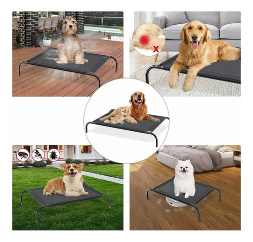 Cuna Portátil Para Mascotas Grande Cama Elevada Para Perro