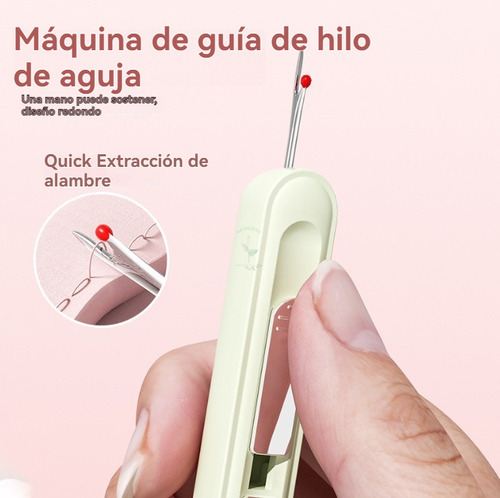 3pz Enhebrador Agujas Descosedor,2 En 1,pequeño Conveniente