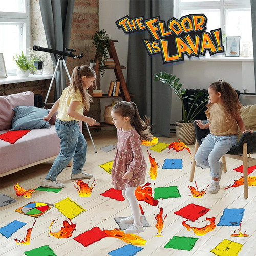 Juego Interactivo Para Ninos Y Adultos ¡el Suelo Es Lava!