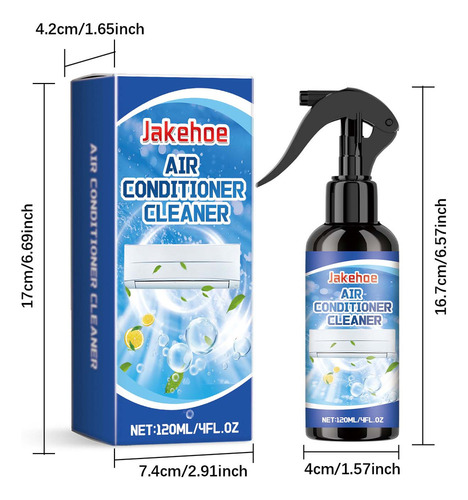 Limpiador Y Wash Ac Cleaner Doméstico Especial Para Eliminar