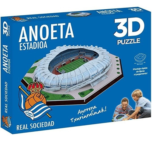 Puzzle 3d Estadio Anoeta Real Sociedad