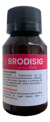 Sigma Brodisig 50ml Bromexina Expectorante Bronquial Uso Vet