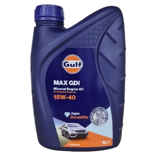 Aceite Mineral 15w40 Max Gdi  Gulf Sello De Calidad Original