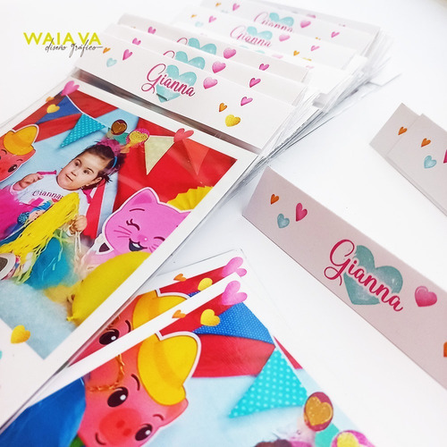 Imagen 1 de 10 de Fotoiman * 11 X 10cm + Laminado En Bolsita Y Etiqueta