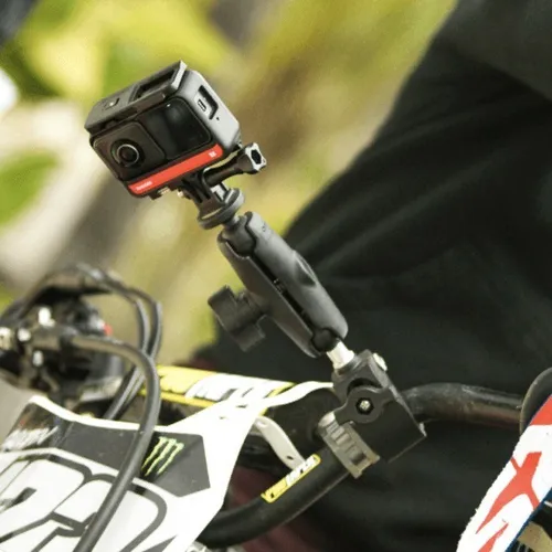 Pinza Anclaje Rápido Tipo Ram Cámaras Acción Gopro Insta 360