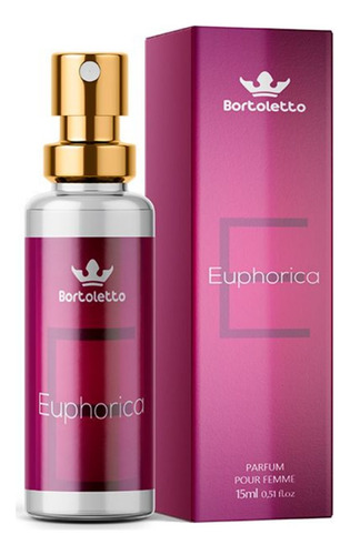 Mine Perfume Feminino Euphorica 15ml Bortoletto Volume Da Unidade 15 Ml
