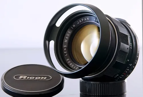 Lente Rikenon 55mm F1.4 - Fabricada Por Tomioka Optic. Japan Lente Rikenon 55mm F1.4 - Fabricada Por Tomioka Optic. Japan
