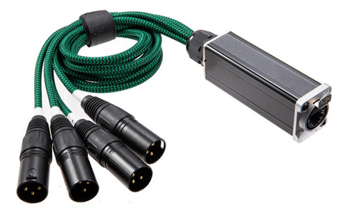 1 Par Xlr/dmx De 4 Canales Y 3 Pines A Ethercon Rj45 Etherne