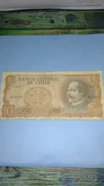 Comprar Chile Billete  10 Escudos 1975 Circulados 
