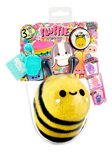 Peluche Coleccionable Fluffie Stuffiez Bee/ladybug