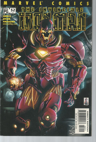 Invincible Iron Man 52 (397) - Bonellihq Cx321 D21