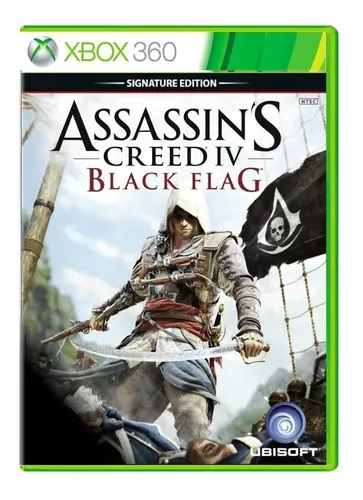 Jogo Assassin's Creed IV: Black Flag - Xbox 360 - LOJA CYBER Z - Loja Cyber  Z