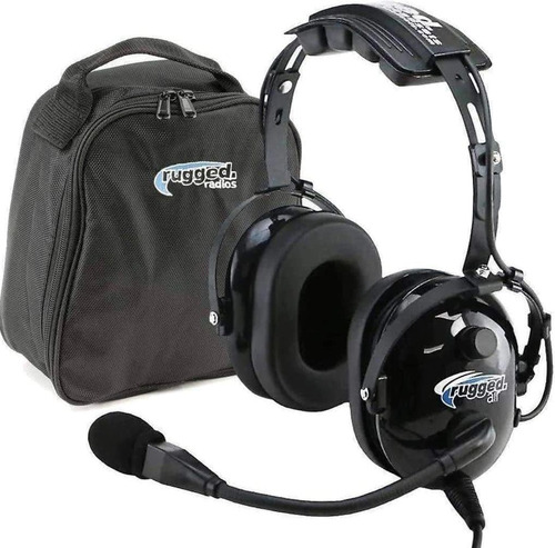 Rugged Air Ra200 Auriculares Para Pilotos De Aviación