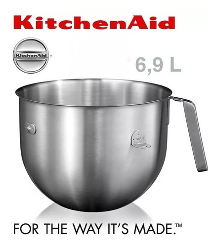 Imagen 2 de 6 de Bowl De 7 Cuartos (6.9 L) Para Kitchenaid