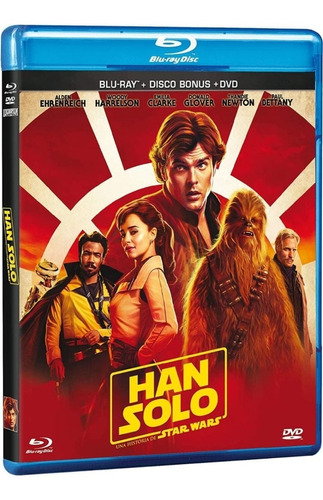 Han Solo Star Wars 2 Bluray Mas 1 Dvd