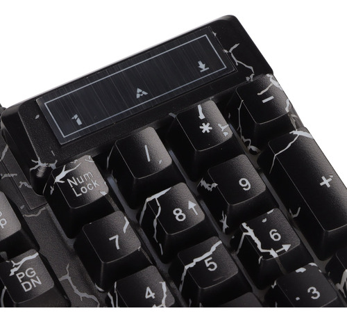Combinación Luminosa De Ratón Y Teclado Usb, Buena Resistenc