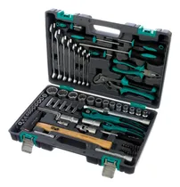 Comprar Kit Jogo Maleta Ferramentas Manuais Completa 76pc Crv Stels