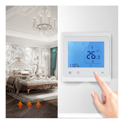 Termostato Elétrico Alta Precisão P/ Aquecimento De Piso 16a