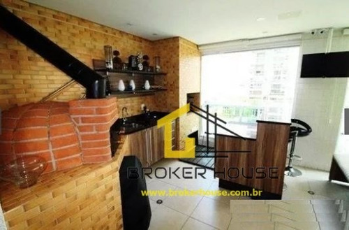 Imagem 6 de 18 de Apartamento A Venda No Bairro Campo Belo Em São Paulo - Sp. - Bh0675-1
