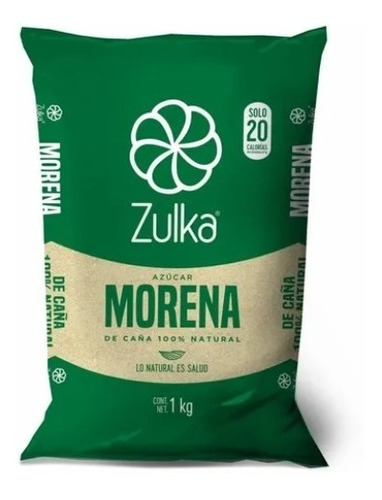 Azúcar Morena Zulka 10 Pzas De 1 Kg C/u Ms