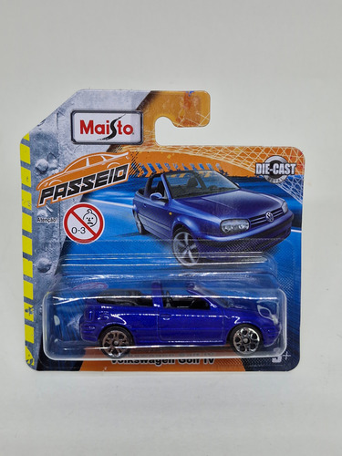 Volkswagen Golf Iv Maisto Miniatura Azul