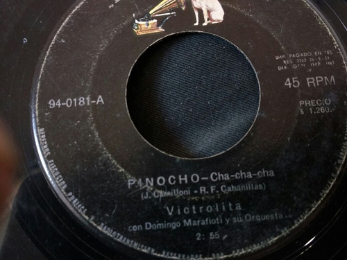 Vinilo Single De Victrolita Mi Tio ( M-45