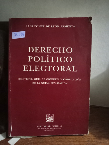 Derecho Político Electoral