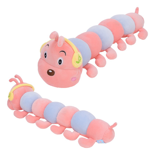 Muñeca De Peluche Corta Con Forma De Gusano Carpintero Para