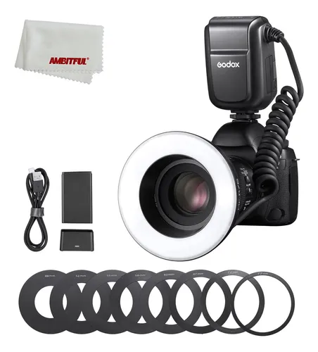 Godox 76ws Mf-r76 Macro Ring Lithlum Flash Duratlon, 0.1-1.5