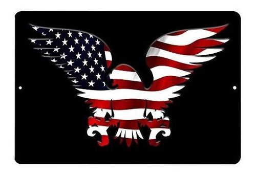 Rogue River Tactical American Eagle Usa Flag Cartel De Chapa
