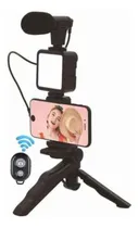 Comprar Trípode Para Selfie Celular Con Luz Y Micrófono Tik Tok Blut