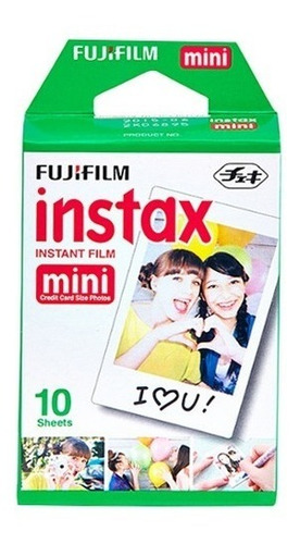 10 Fotos. 1 Rollo Fujifilm Instax Mini Polaroid Instant Lomo