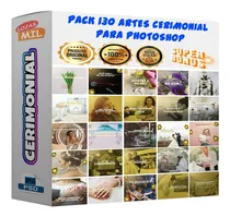 Comprar Pack 130 Artes Para Cerimonial Editáveis Psd + Png