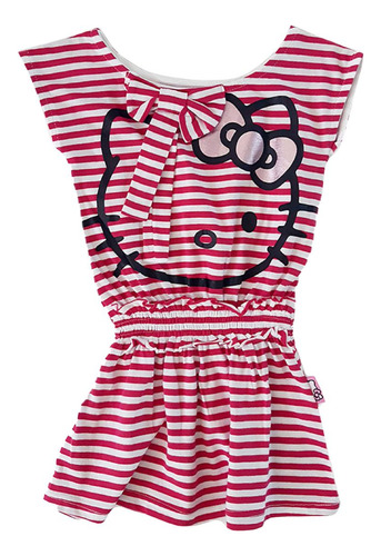 Vestido Algodón Niña Estampado Hello Kitty S128156-23