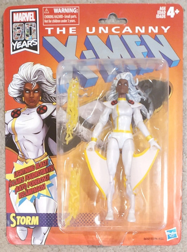 Storm Traje Blanco Uncanny Xmen Marvel Legends Retro Sellada