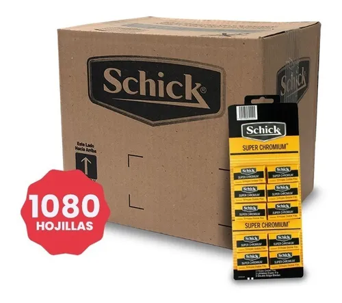 comprar Hojillas Schick Caja De 36 Display X 10 Cajitas X 3 Hojillas