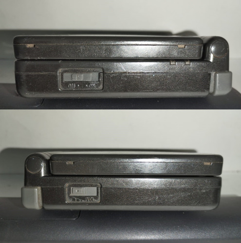 Game Boy Advance Sp Negro Onyx Un Brillo Con Detalles Negro