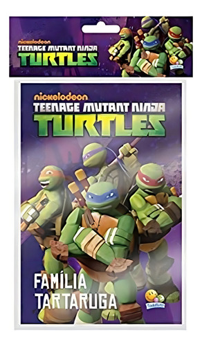 Emb. Econômica C/ 8 Livros - Ninja Turtles
