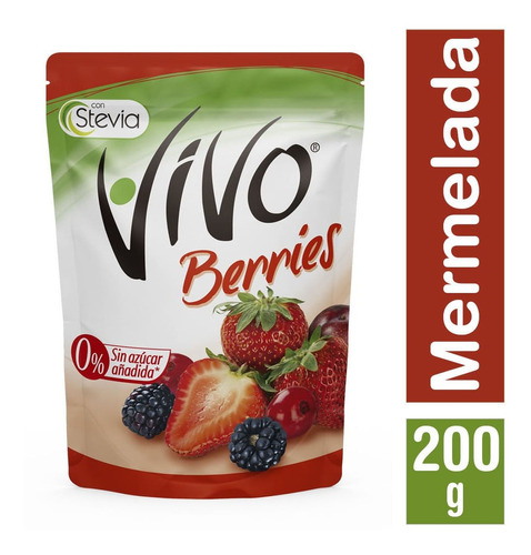 Mermelada Vivo Sabor Berries 200 G