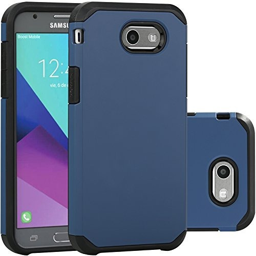 Azul Oscuro Samsung Galaxy J3 Emerge Case / J3 Prime / J3 20