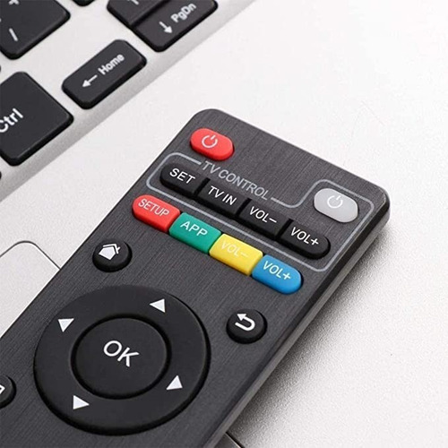 Set de 3 mandos a distancia universales para Smart TV Box Set, 4 baterías