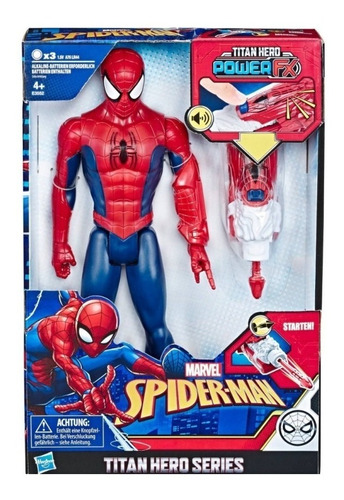 Spiderman Titan Hero Series Power Fx Con Lanzador Original