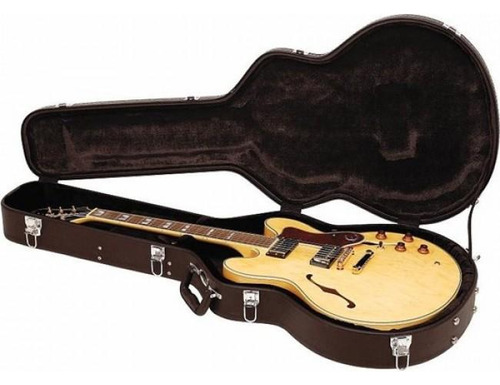 Case Para Guitarra Hollow Curvo Rockbag Rc10607bct/4 Negro