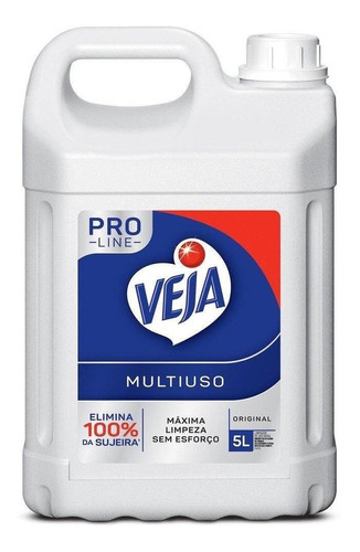 Limpador Multiuso Pro Line Original Galão 5 Litros Veja