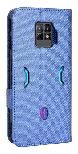 Funda Con Tapa Para Nubia Red Magic 7s 7 Pro Business Style