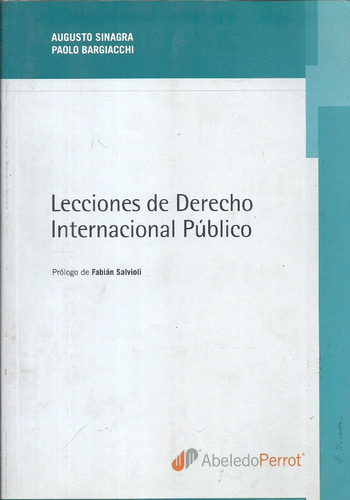 Lecciones De Derecho Internacional Publico - Sinagra Dyf