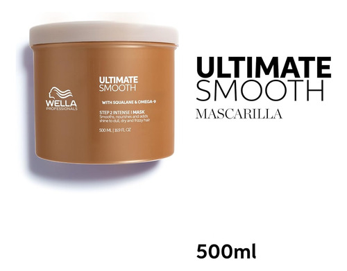 Wella Ultimate Smooth Máscara Nutrición Profunda X500ml